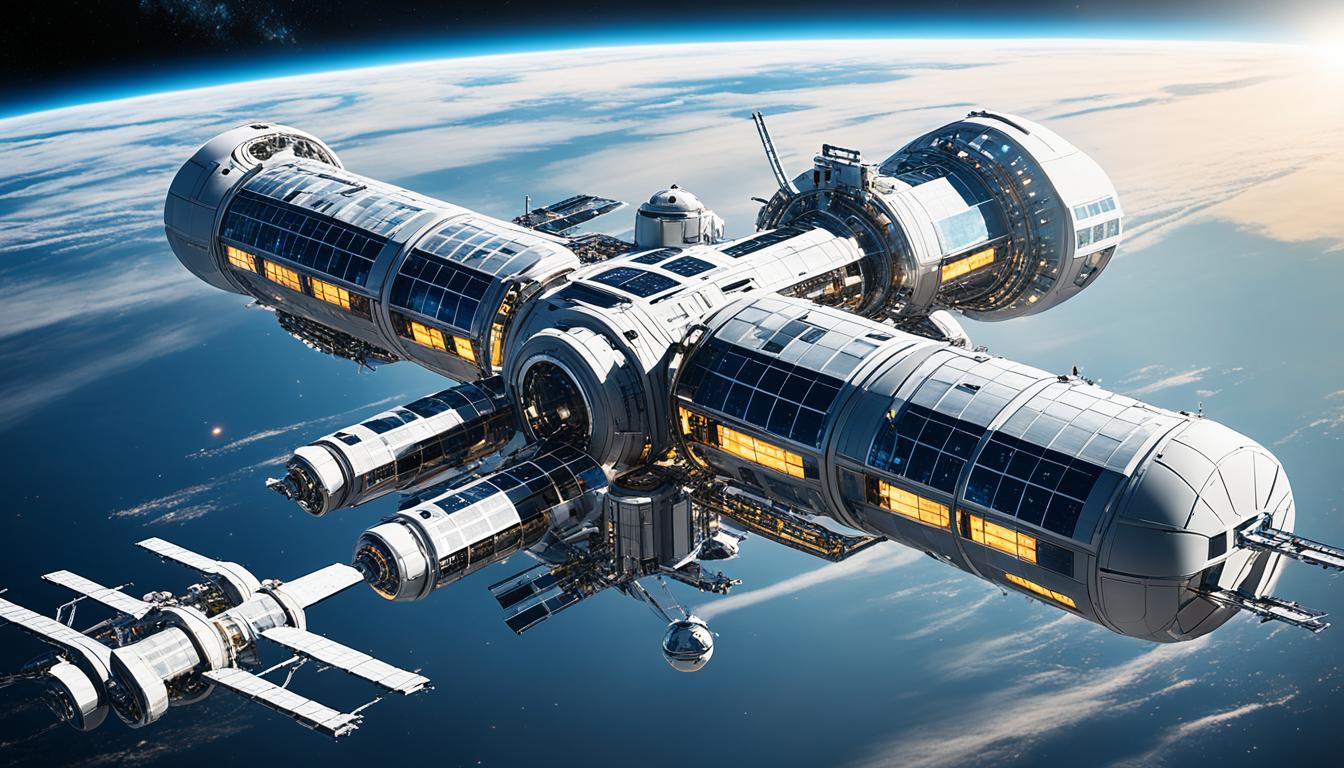 Quantum Computing Powered Space Station