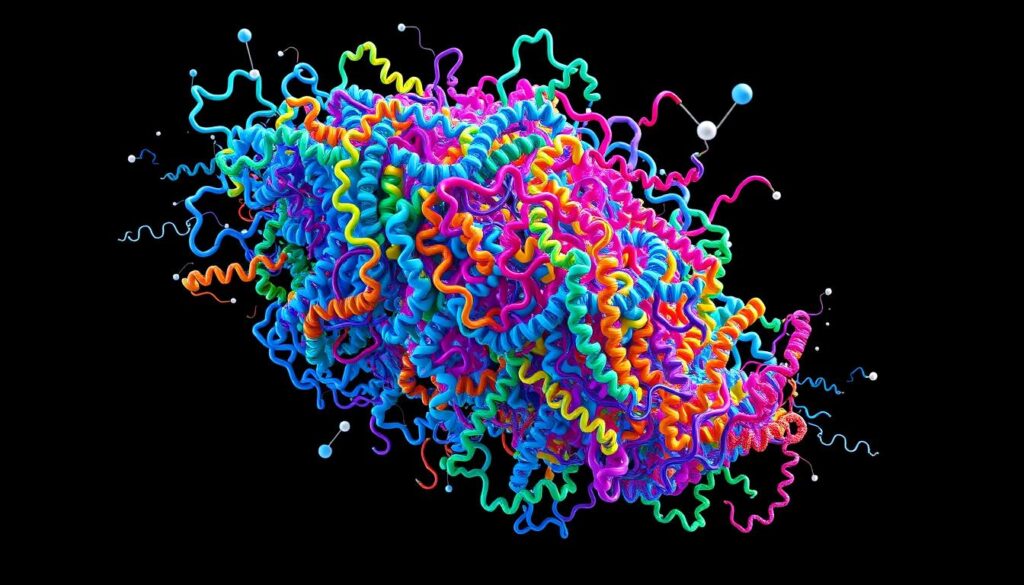 protein folding problem illustration