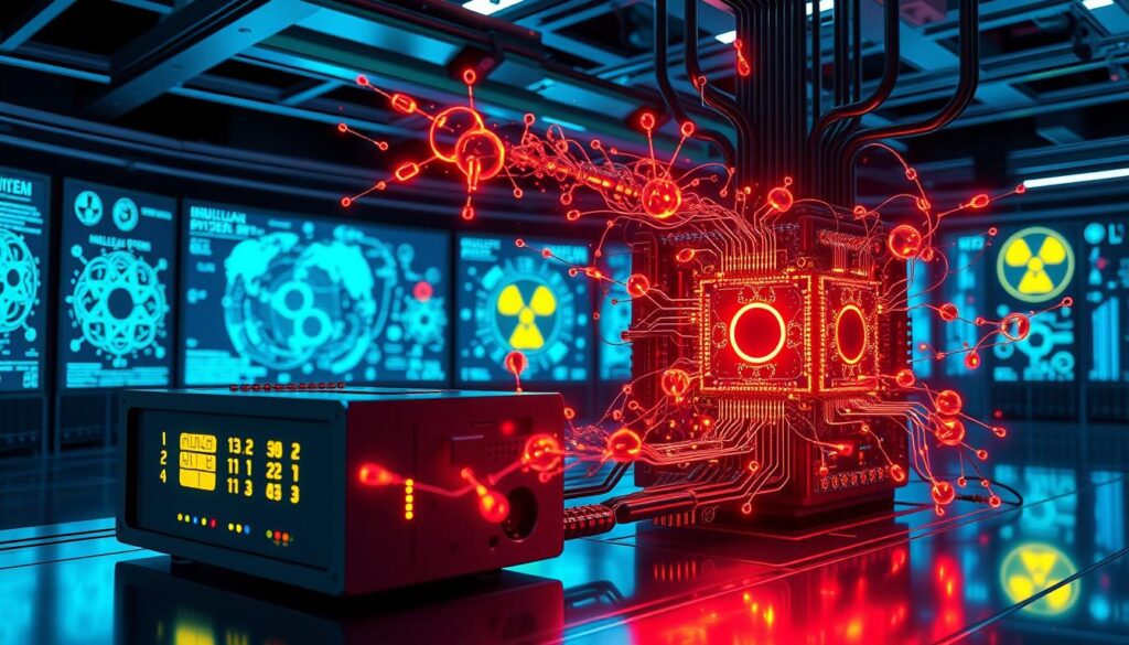 Quantum Computing for Nuclear Energy Simulation